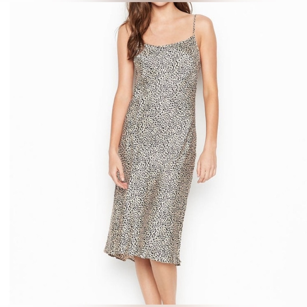 Victorias Secret | Leopard Slip Dress